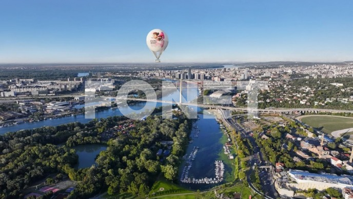 Panoramski balon na Adi